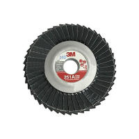 3M (1แผ่น) จานทรายเรียงซ้อน หลังอ่อน ขนาด 4นิ้ว Flexible Flap Disc 100 x 16 mm มีเบอร์ 60 80 100 120 180 240 320