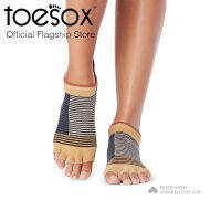 ToeSox โทซอคส์ ถุงเท้ากันลื่นแยกนิ้วโลวไรซ์ รุ่น Low Rise เปิดนิ้วเท้า