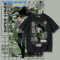 ✚ York Hewlett To advance the giant joint short sleeve T-shirt three male Allen dai li min will soldiers long anime peripheral shirt