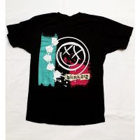 Hot sale Blink-182  band  graphic Mens 100% Cotton Round Neck Short Sleeve T-Shirt  Adult clothes