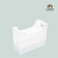 LUCKY HOME กล่องจัดระเบียบสิ่งของอเนกประสงค์ ใส่ A4 ได้ KY-90 (XS)(1 ชิ้น , 3ชิ้น)