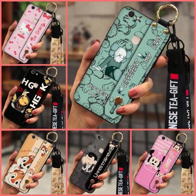 Cartoon Lanyard Phone Case For VIVO V7/Y75 Durable Fashion Design Soft Case Silicone armor case Soft Cover New Arrival