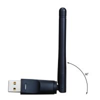 Integrated Antenna WIFI Receiver Wireless Network Card with Antenna 150M USB 2DB Upports Set-Top Box Wireless Network Card