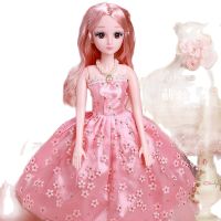 FYX664 60cm doll oversized Barbie doll set gift box girl princess single cloth doll toy gift