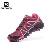 HOT 【Original】 Sal0Mon* Speed Cr0ss Womens Casual Sports Shoes Outdoor Comfortable Hiking Shoes Deep Red{Limited Time Offer}