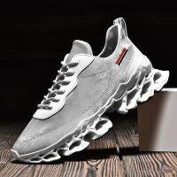 【hot】 New Leahter Sneaekrs Men Brand Designer Shoes for Oudoor Jogging Sneakers