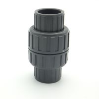 40mm Inner Diameter PVC One Way Non Return Check Valve Pipe Fitting For Garden Irrigation Aquarium Fish Tank