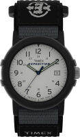 Timex Mens Camper Watch Black/White Fast Wrap