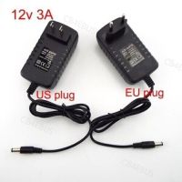 5.5mm*2.5mm 12V 3A 3000MA 100-240V DC Charger Adapter Power Supply Converter CB4 US EU UK selectable plugs