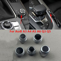 For Audi A3 A4 A5 A6 Q3 Q5 2013 2014 2015 2016 2017 2018 2019 2020 Car Multimedia MMI Radio Volume Rotary Knob Button Switch