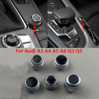 สวิตช์ลูกบิดหมุนระดับเสียงสำหรับรถ Audi A3 A4 A5 Q5 Q3 2013 2015 2016 2017 2018 2019 2020วิทยุมัลติมีเดีย MMI