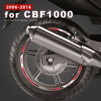 ❅卐☄ Motorcycle Wheel Sticker Waterproof Rim Decal CBF1000 Accessories for Honda CBF 1000 2006-2016 2010 2011 2012 2013 2014 2015