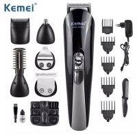 SALE!!! ชุดปัตตาเลี่ยนไร้สาย 11 In 1 Kemei KM-600 ตัดผมแต่งผม โกนหนวด Electric Hair Trimmer Hair Clipper (ใหม่ล่าสุด) แบตเตอเลี่ยนตัดผม ปัตตาเลี่ยน อุปกรณ์จัดแต่งทรงผม เครื่องตัดผม