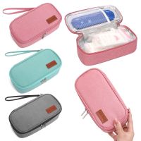 A4427 Oxford without Gel Diabetic Pocket Medicla Cooler Pill Protector Freezer for Diabetes Insulin Cooling Bag