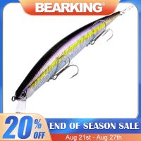 hot！【DT】 BEARKING 175mm 27.7g professional quality lures hard bait flaoting slim wobblers minnow  Artificial Bait Tackle