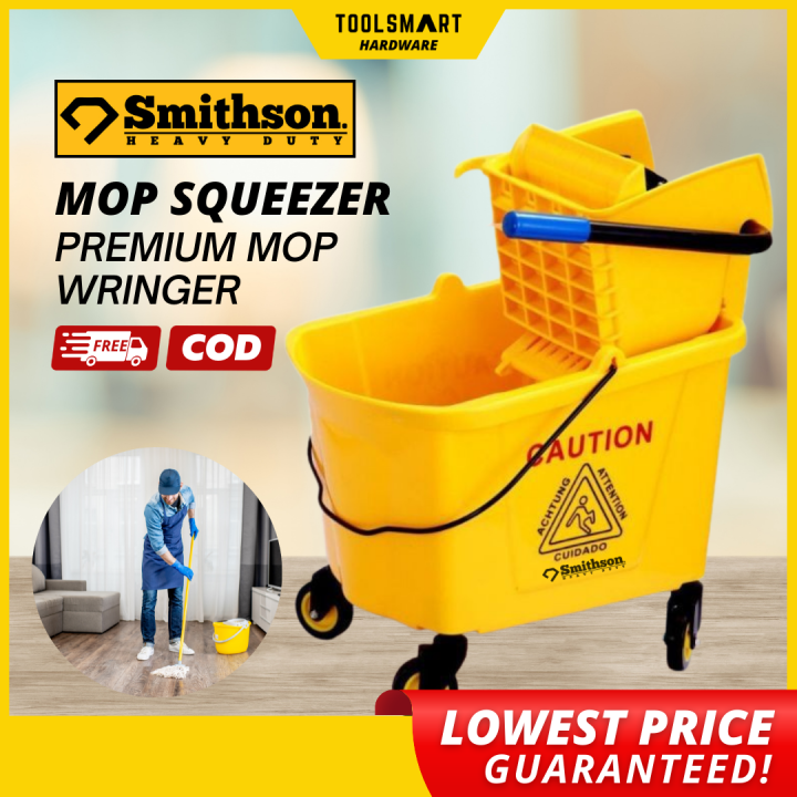 【SMITHSON】 Premium Quality Mop Squeezer 32 Liters 36 Liters Floor Mop