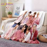 KPOP Flannel blankets, bedding, sofas, bed sheets, gifts for friends, mothers, daughters, street children throwing blankets, new products