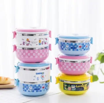 Baby - Korean American Baby: Hello Kitty 2-tier Stainless Lunchbox