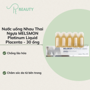 Nước uống Nhau Thai Ngựa MELSMON Platinum Liquid Placenta - 30 ống