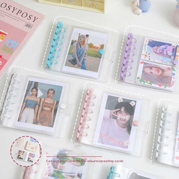 transparent-blingbling-glitter-photo-album-small-album-photo-card-train-ticket-card-collection-book-jewelry-collection-album-photo-albums