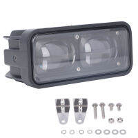 Double Lens LED Forklift Safety Light Robust High Brightness Straight Warning Safety Lamp DC12V blue