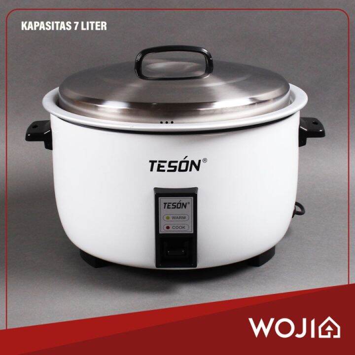 Rice Cooker Besar 7 Liter Penanak Nasi Jumbo 7L Teson GX80 Lazada