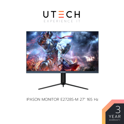 จอคอมพิวเตอร์ จอมอนิเตอร์ IPASON MONITOR รุ่น E2728S-M 27" 2560*1440/165 Hz Warranty 3 year by Devas IPASON by UTECH