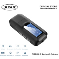 Bộ Thu Phát Bluetooth READ USB Với Màn Hình LCD Âm Thanh Nổi AUX 3.5MM Cho PC T V Tai Nghe Xe Hơi Bộ Chuyển Đổi 5.0 Không Dây 2 Trong 1 Khóa Điện Tử Bluetooth thumbnail