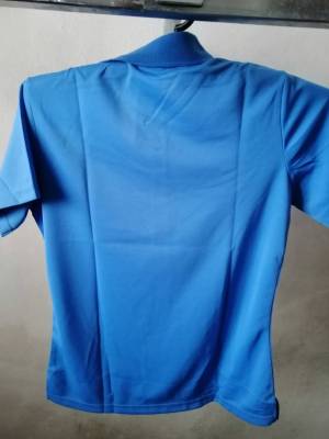 ego sport ของแท้ลดราคา เสื้อpolo eg6086bl สีฟ้า มี2 ไซส์ คือ M, L ผ้าดี ใส่สบาย