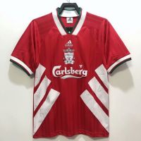 ▤┇ เสื้อยืด ลายทีมชาติฟุตบอล Liverpool Gao Pin 1993 1995 season ชุดเหย้า สไตล์เรโทร