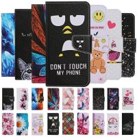 {Taoyitao Case} เคสหนังสำหรับ A92 OPPO A72 A52 A31 A5 A9 C15 A12 A3S A5S C6 A1k เคสแบบพับปิดได้โปร A12e Realme C2 6i C11 Reno 2F