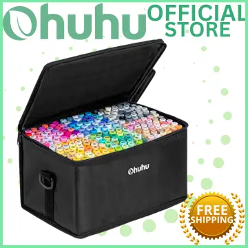 Ohuhu Art Markers Set - Double Tipped Alcohol-based Markers for