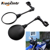 Nuoxintr กระจกมองข้างด้านข้างบาร์ติดแฮนด์ Spion Motor 22มม. สำหรับ Aprilia Ducati ฮอนด้าซูซูกิคาวาซากิยามาฮ่า