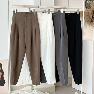 Baggy Pants With 2 Buttons Of Beautiful Quality Fabric Code 84