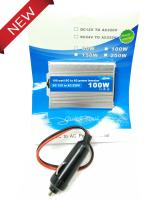 Power Inverter เครื่องแปลงไฟ อะแดปเตอร์แปลงไฟ DC 12V เป็น AC 220V กำลัง 100 วัตต์ แปลงไฟ รถยนต์ เป็น ไฟบ้าน ใช้ต่อกับที่รถยนต์ เครื่องใช้ไฟฟ้า มีช่องเสียบสาย USB