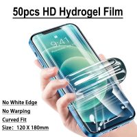 50pcs Soft Hydrogel Film HD Clear Matte Anti-blue Mobile Phone Camera Screen Protective Sheet for Film Cutting Machine Plotter Screen Protectors