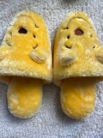 MUJI MUJI Free shipping for export to Japan original Disney Winnie the Pooh plush cartoon winter indoor floor slippers