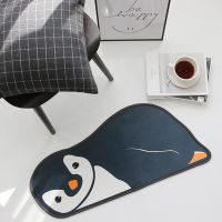 2018 New Cartoon Penguin Carpet Absorbent Non Slip Doormat For Entrance Door 30*60cm