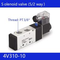 LJLJ-Free Shipping Good Qualty 5 Port 2 Position Solenoid Valve 4v310-10 Have Dc24v Dc12v Ac24v Ac110v Ac220v