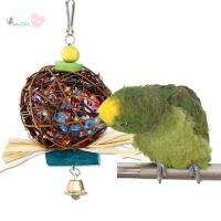 Burung Lovebird แขวน WMU7071 Conatiel กรงนกแก้วเครื่องฉีกของเล่นนกของเล่นฝึกเคี้ยวหาอาหาร