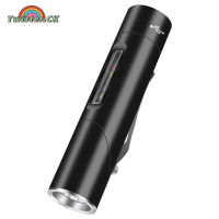 Twister.CK Led Flashlight Super Bright Pocket Flashlights Rechargeable 90 Degree Twist Torch With Type C Charging Port Magnetic Work Light