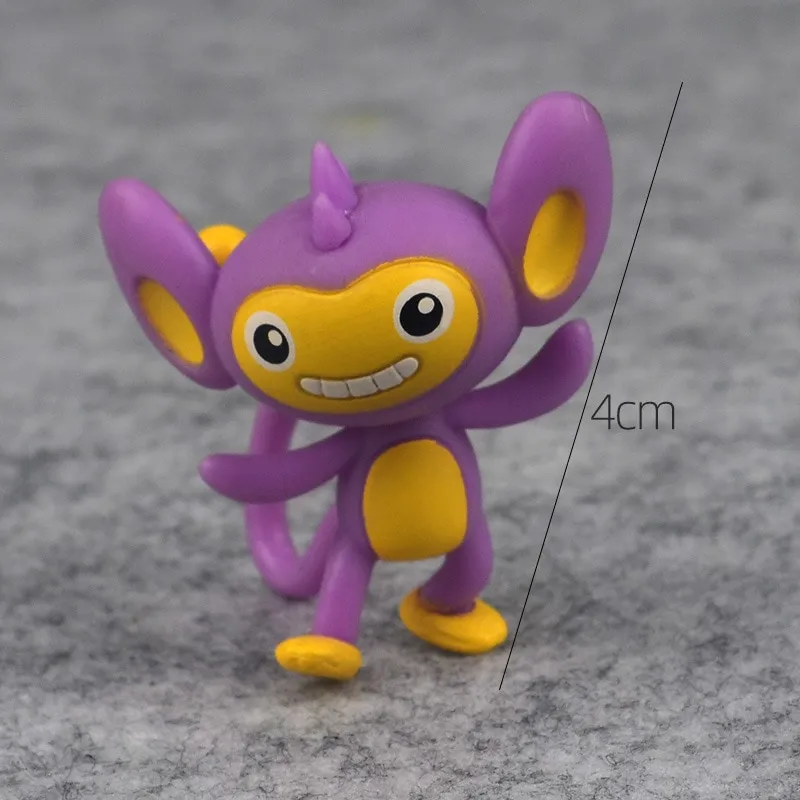 Pokemon 4-6cm Eevee Charmander Pikachu Eeveelution Nine evolutionary forms  Anime Figures Doll Kids Gift XY Action Figure Toys