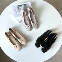 Seira - Julia Flats 1 รองเท้าคัชชู ผูกโบว์ เสริมฟองน้ำหนา ใส่สบายไม่กัด (ลด1ไซส์, เท้าอวบหน้าเท้ากว้างไซส์ปกติ)