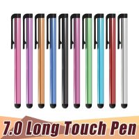 500 Pcslot Capacitive Touch Screen Stylus Pen for 7 7s for Universal Smart Phone Tablet PC Pen Colorful Wholesale