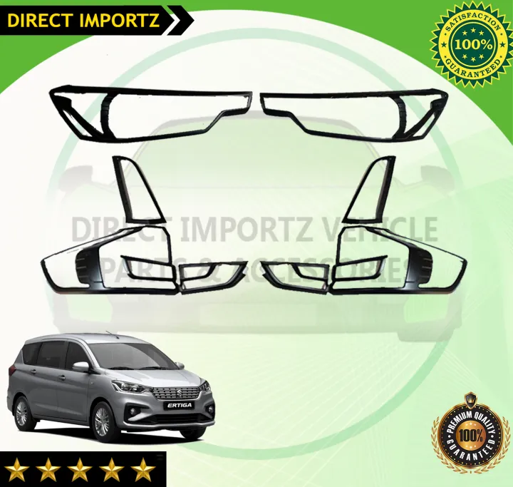 Suzuki Ertiga 2019 to 2022 Head Light and Tail Light Garnish Cover