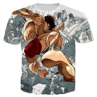 Anime Baki the Grappler Mens Men/women New Fashion Cool 3D Printed T-shirts Casual Style Tshirt Streetwear Tops Dropshipping