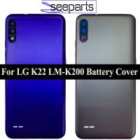 6.2 quot; For LG K22 Back Cover Battery Cover Door Rear Glass Housing Case K22 LM K200 Battery Cover With Lens Replacement Parts