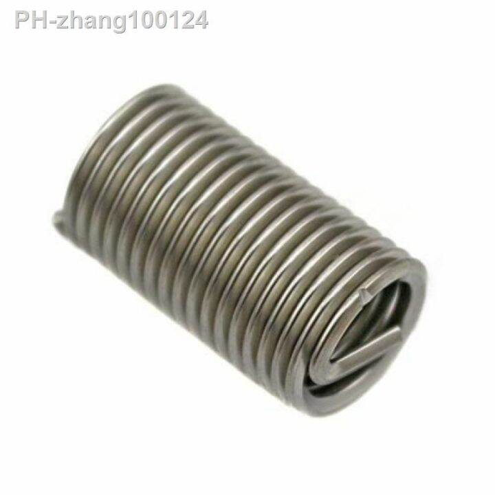 10pcs-stainless-steel-304-coiled-wire-threaded-inserts-m6-m8-m10-m12-m14-long-thread-repair-screw-insert-repair-tool