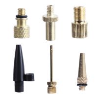 2023 NEW 6PCS Bicycle Air Valve Adapter Inflatable Needle Nozzle Kit Air Valve Adapter Pump Accessories Football Bicycle Tire Toys