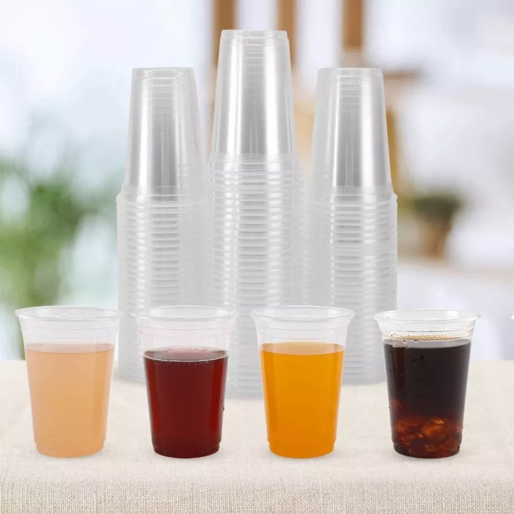 0pcs-8-oz-clear-plastic-disposable-cups-party-shot-glasses-disposable-clear-durable-drinking-cups-tea-cup-coffee-cups